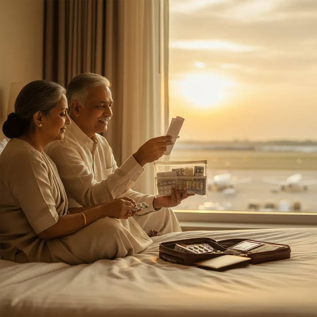 Travel Safely: Marzi Holidays Guide for Indian Seniors on International Trips with Meds